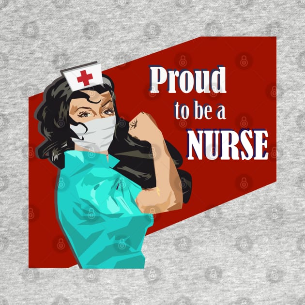 Proud to be a Nurse Nursing Student Graduation Gift by MichelleBoardman